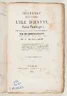 Histoire politique et statistique de l'île d'Hayti, Saint-Domingue