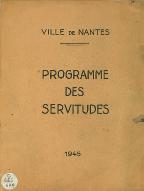 Programme des servitudes