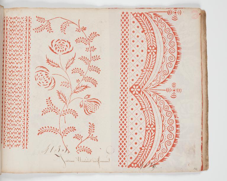 Dessin des indiennes de traite, Favre, Petitpierre et Compagnie, à Nantes
