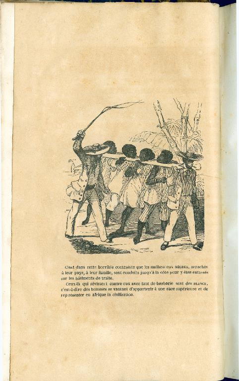 Convoi de personnes mises en esclavage