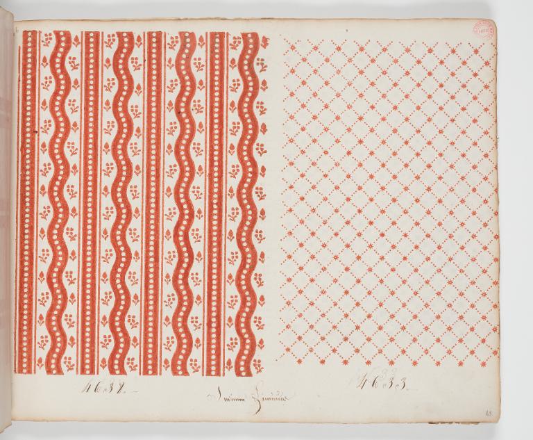 Dessin des indiennes de traite, Favre, Petitpierre et Compagnie, à Nantes