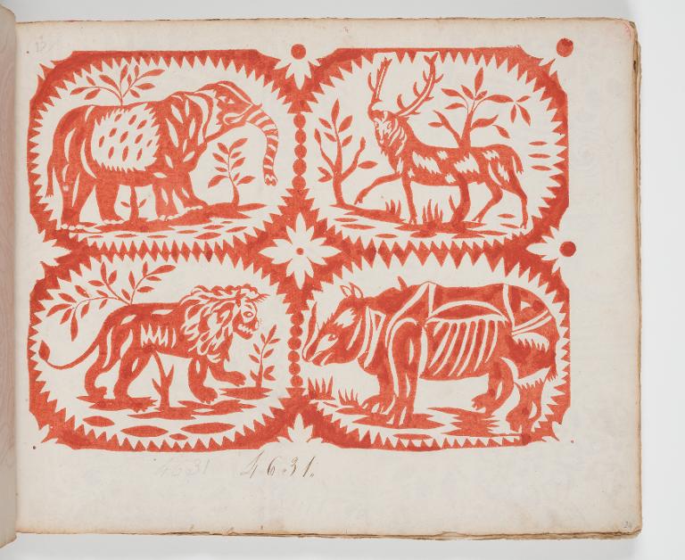 Dessin des indiennes de traite, Favre, Petitpierre et Compagnie, à Nantes