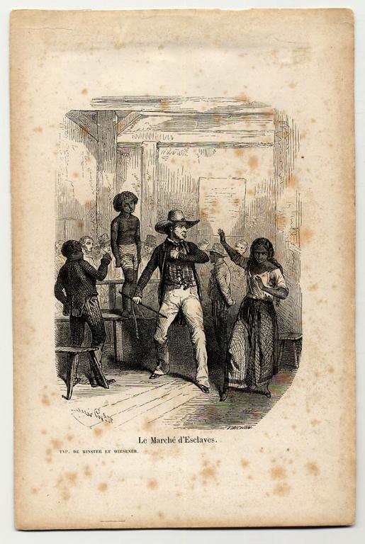 Le marché d'esclaves