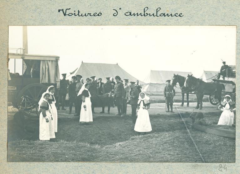 Voitures d'ambulance