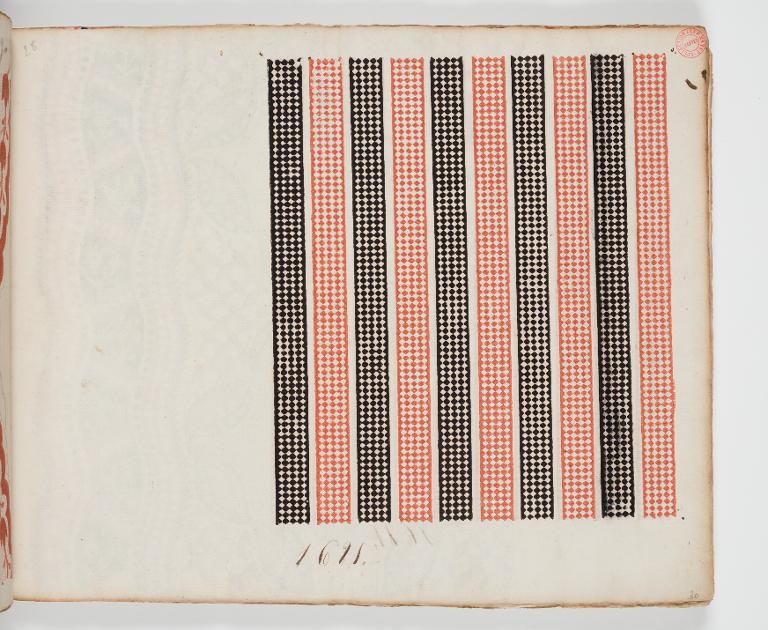 Dessin des indiennes de traite, Favre, Petitpierre et Compagnie, à Nantes