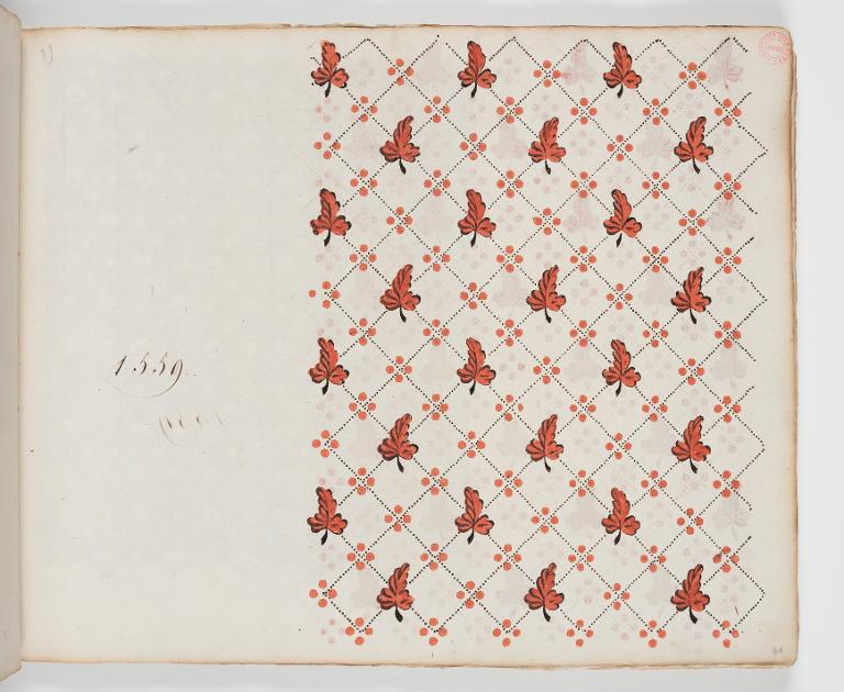 Dessin des indiennes de traite, Favre, Petitpierre et Compagnie, à Nantes