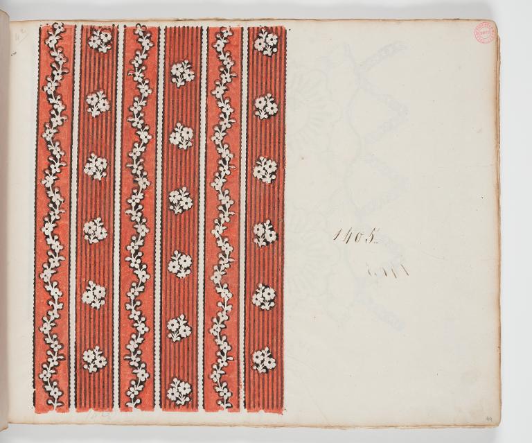 Dessin des indiennes de traite, Favre, Petitpierre et Compagnie, à Nantes