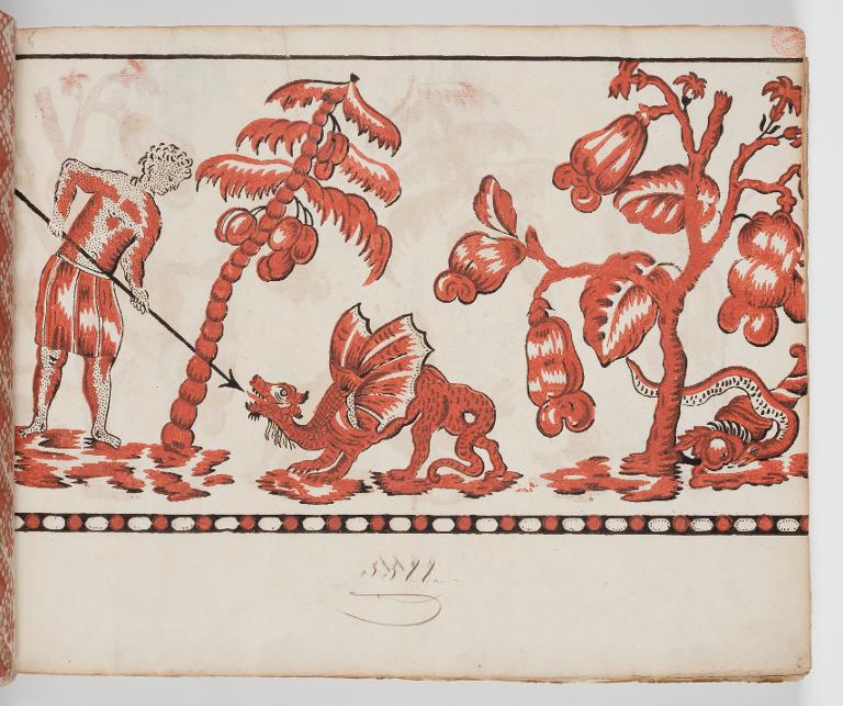 Dessin des indiennes de traite, Favre, Petitpierre et Compagnie, à Nantes