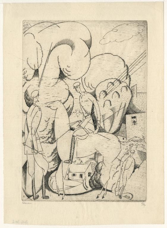 Cavaliers anglais en Picardie