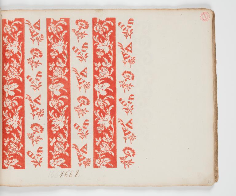 Dessin des indiennes de traite, Favre, Petitpierre et Compagnie, à Nantes