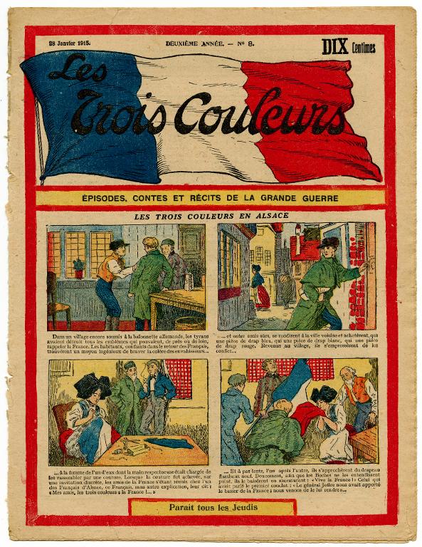 Les Trois Couleurs. Episodes, contes et récits de la Grande Guerre.