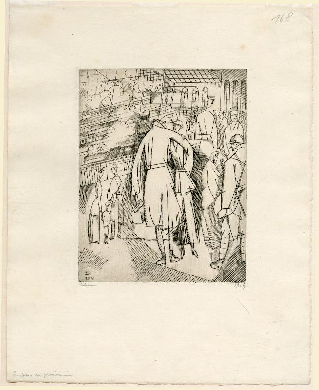 Les adieux du permissionnaire