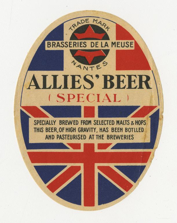 Brasseries de la Meuse. Allies' Beer (Special)