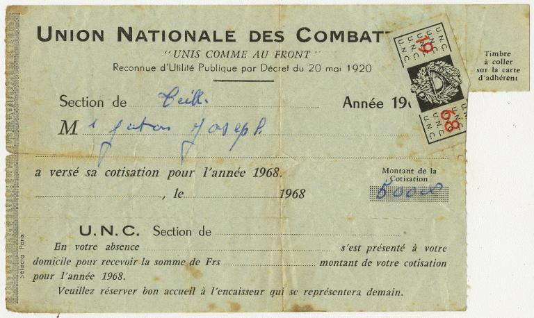 Union Nationale des Combattants