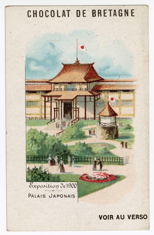 Chocolat de Bretagne. Exposition de 1900. Palais Japonais