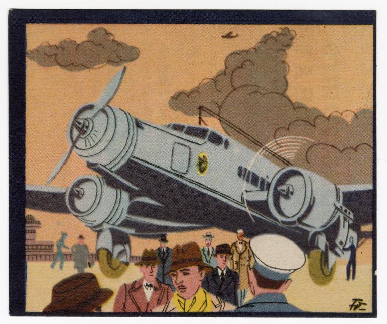 Les bons points du Maréchal. Avion de Transports
