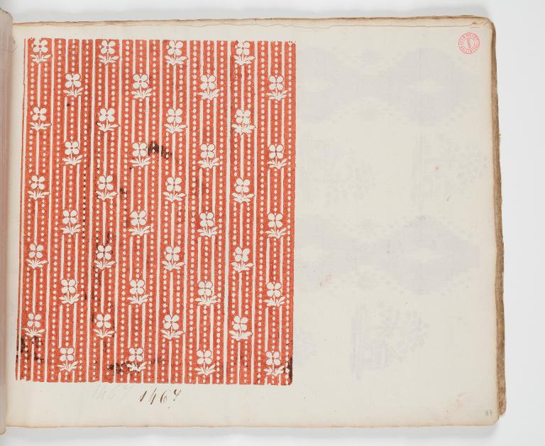 Dessin des indiennes de traite, Favre, Petitpierre et Compagnie, à Nantes